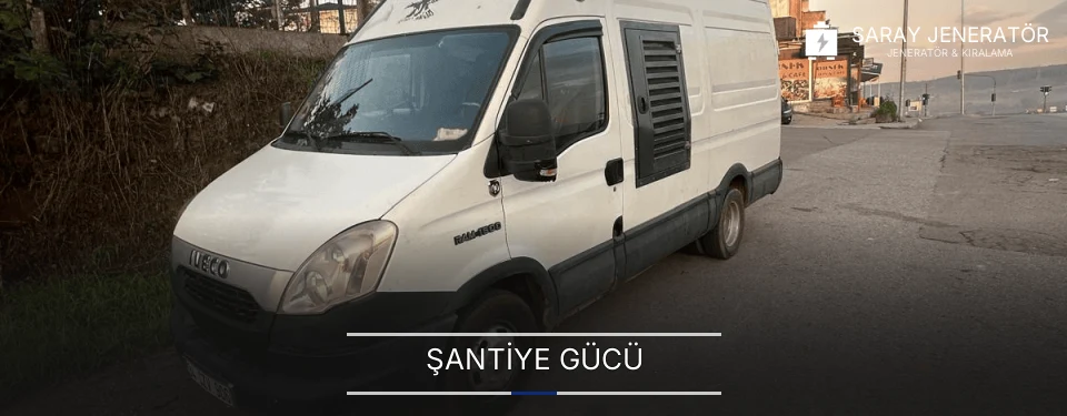 Saray İnşaat Mobil Jeneratör Kiralama Firmaları